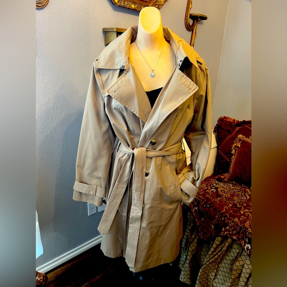 London Fog rain coat